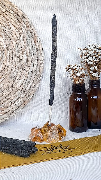 Incenso Natural de Benjoim, Alecrim e Alfazema