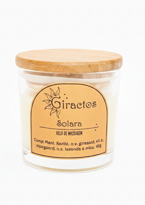 Vela de Massagem Relaxante de Lavanda