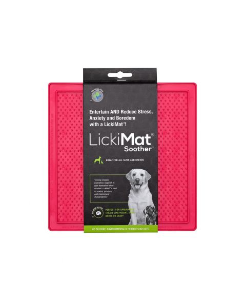 Tapete de Lamber Lickimat Soother Rosa