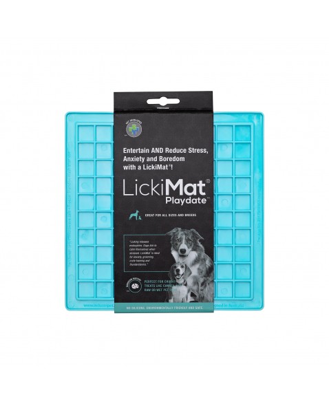 Tapete de Lamber Lickimat Playdate Azul