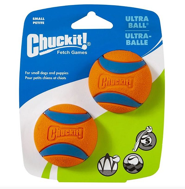 Bola Chuckit Ultra Ball P - 2 unidades