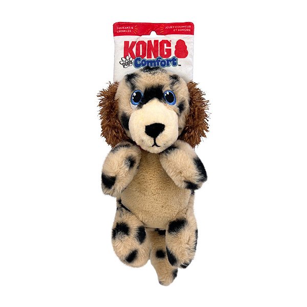 Pelúcia Kong Comfort Pups Spot Pelúcia 2 em 1 - M