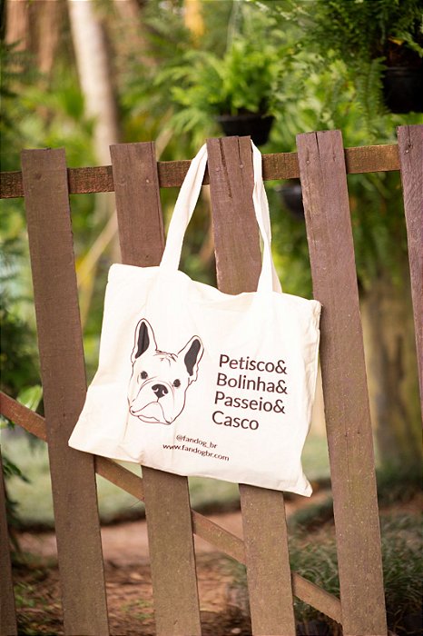 Ecobag 100% algodão - Fandog