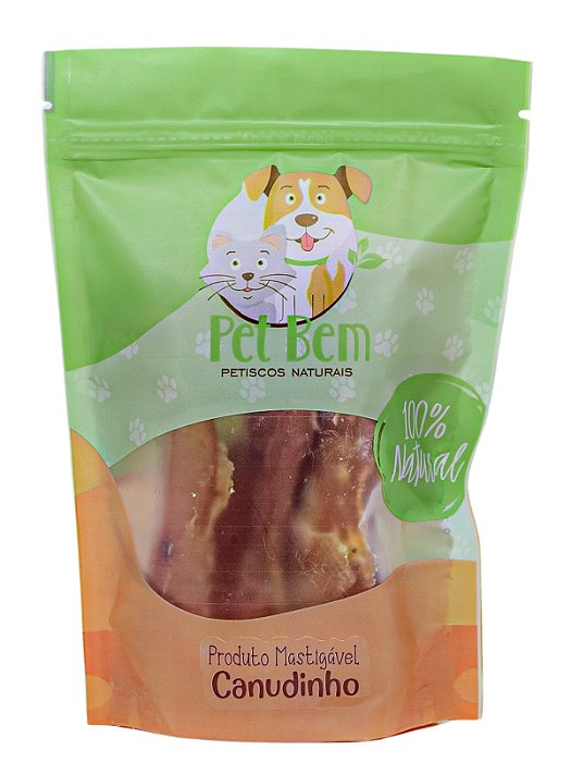 Canudinho de Aorta Bovina 70g - Pet Bem