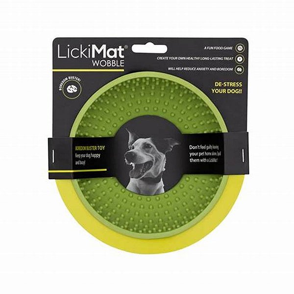 Tapete de Lamber Lickimat Wobble Verde