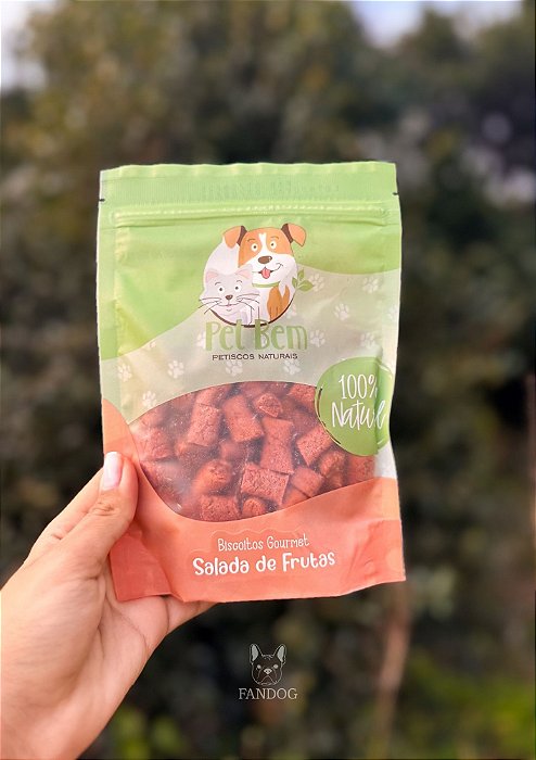 Biscoito sabor Salada de Frutas 120g - Pet Bem