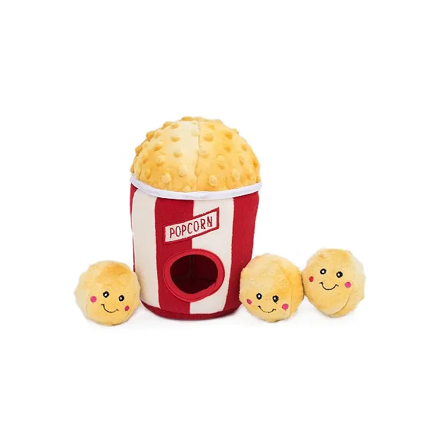Pelúcia Interativa Burrow Popcorn Bucket - Zippy Paws