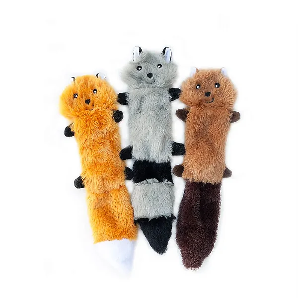 Pelúcia Skinny Peltz P Pack 3un- Zippy Paws