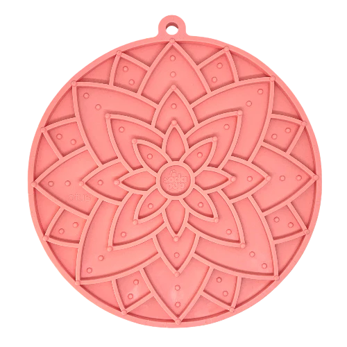 Tapete de Lamber Lotus Rosa Claro - SodaPup