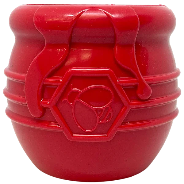 Brinquedo Recheável Honey Pot Vermelho - SodaPup