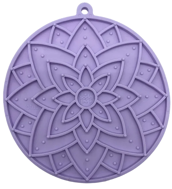 Tapete de Lamber Lotus Lilás - SodaPup