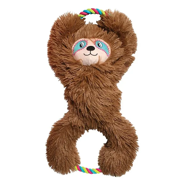 Pelúcia com Corda Kong Tuggz Sloth XG