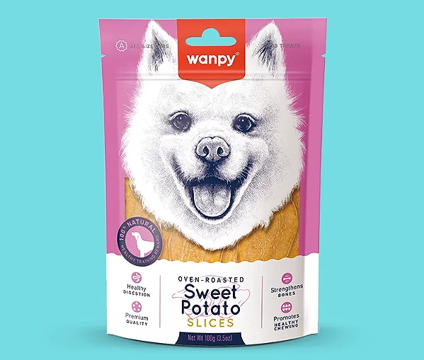 Petisco Natural Fatias de Batata Doce 100g - Wanpy