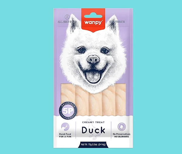Creamy Sabor Pato 5un - Wanpy