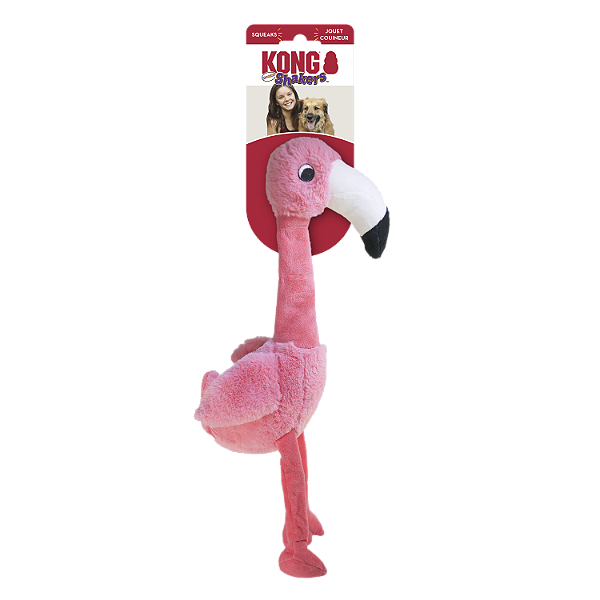 Pelúcia Kong Shakers Honkers Flamingo G