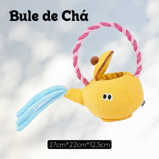 Bule de Chá Interativo | Brinquedo Pelúcia para Cães Petta - Fandog ...