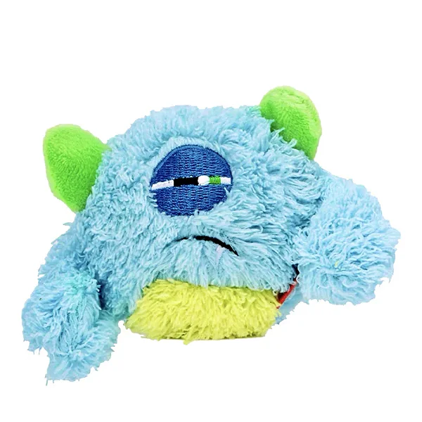 Pelúcia com Bola de Apito Baby Monster Azul G - Petta