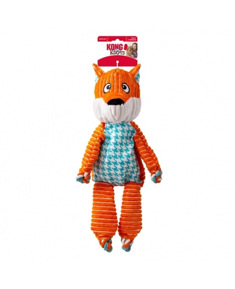 Pelúcia Kong Floppy Knots Fox Jumbo GG