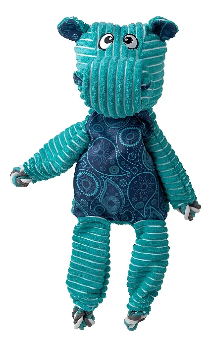 Pelúcia Kong Floppy Knots Hippo Jumbo GG