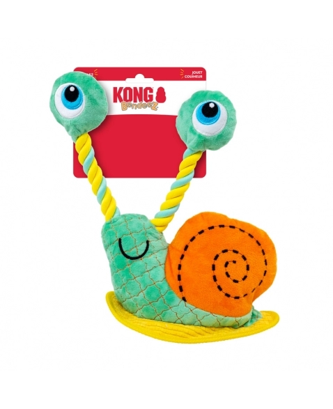 Pelúcia Kong Bendeez Snail Caracol Com Corda - G