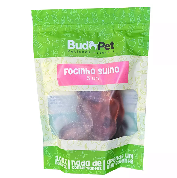 Focinho Suíno 5un - BudoPet
