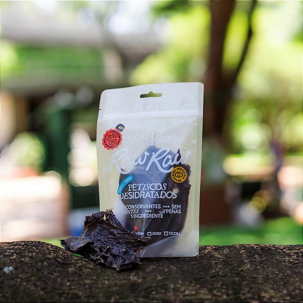 Petisco de Coração Bovino para Cães e Gatos 70g - Raw Raw