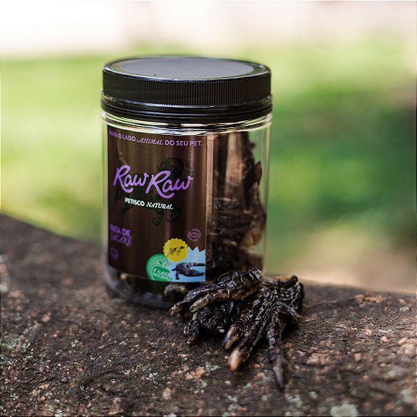 Pata de Jacaré 100g - Raw Raw