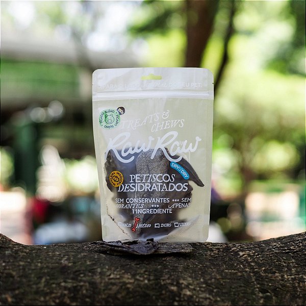 Petisco de Fígado Suíno para Cães e Gatos 150g - Raw Raw