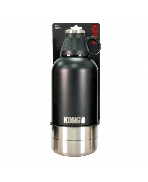Garrafa Térmica Para Humanos e Cães Kong Duo Day Trek 1820ml