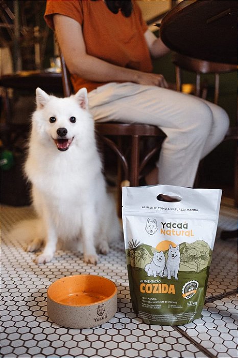 Alimentação Natural Cozida Frango com Abóbora - 1,2kg