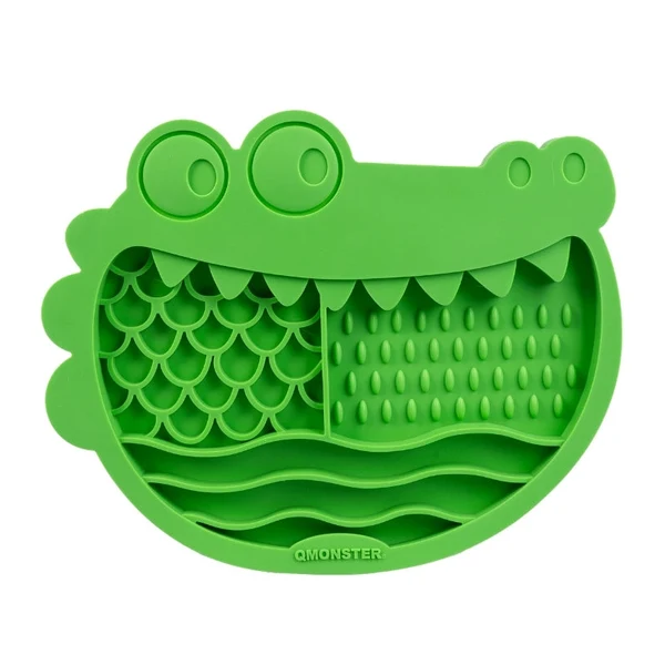 Tapete de Lamber de Silicone Crocodilo - Petta