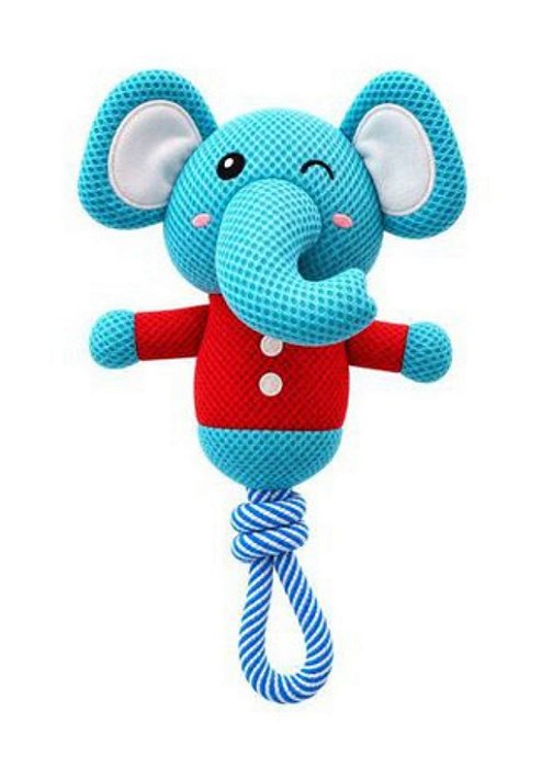 Pelúcia Elefante Com Corda - Germanhart