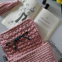 Bolsa Bella Crochê moderno