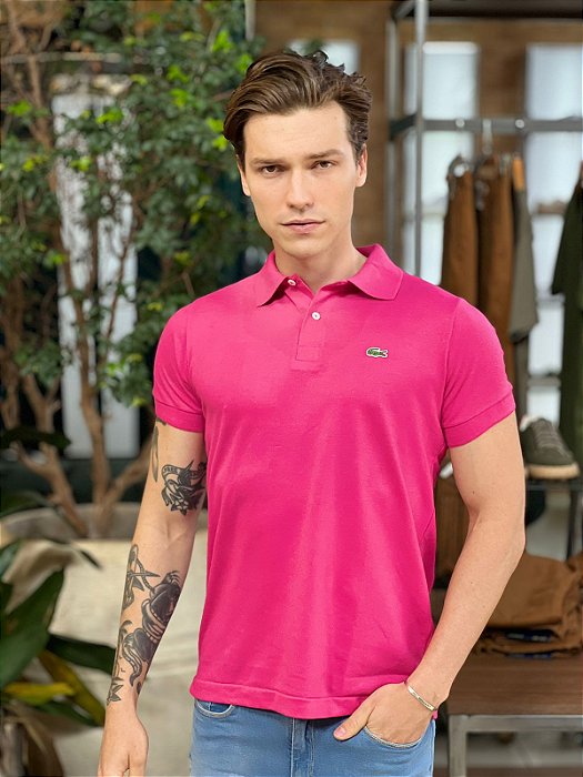 Gola Polo Lacoste Pink - Mod Store
