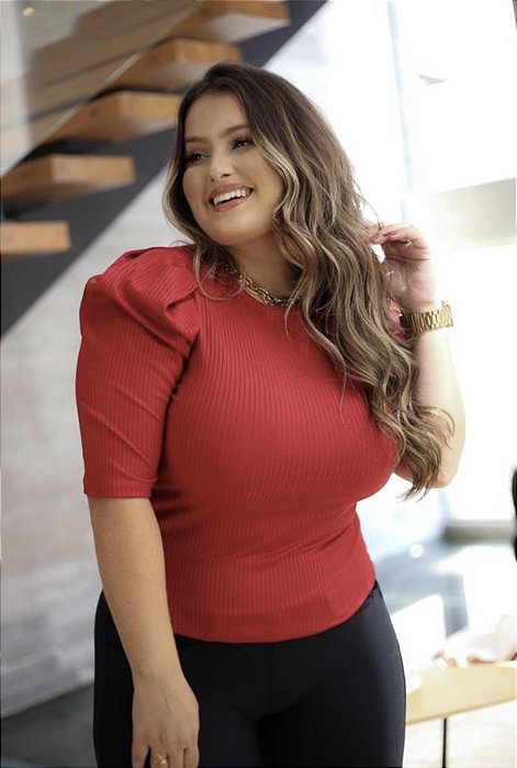 Blusa Princesa Vermelha