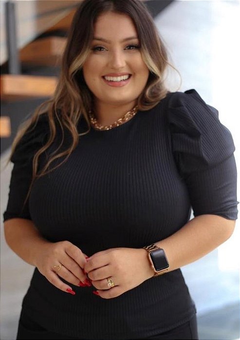 Blusa Princesa Preta