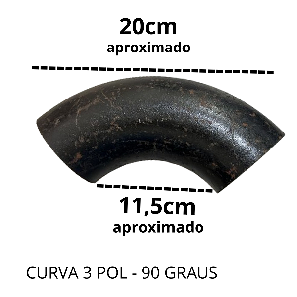 Curva 3 Polegadas Pvc CURVA 3