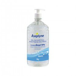 Alcool em Gel 70% Aseplyne 1 litro