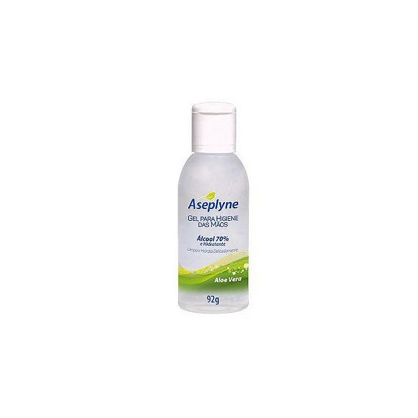 Alcool em Gel Aseplyne Aloe Vera 92g
