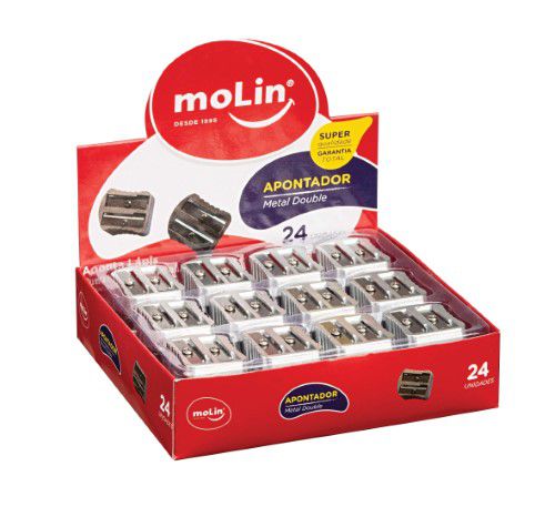 Apontador Metal Double Molin
