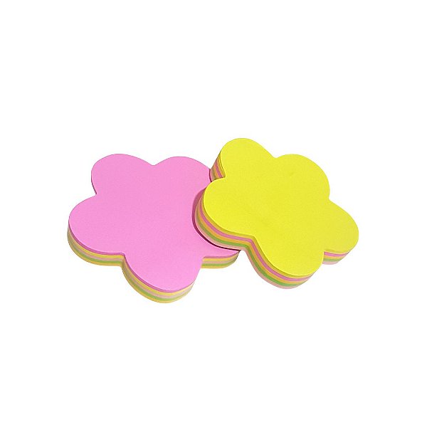 Bloco de Notas Adesivas Mutual 3cm x 4cm 100 folhas coloridas