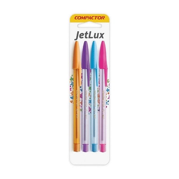 Caneta Compactor JetLux 4 cores