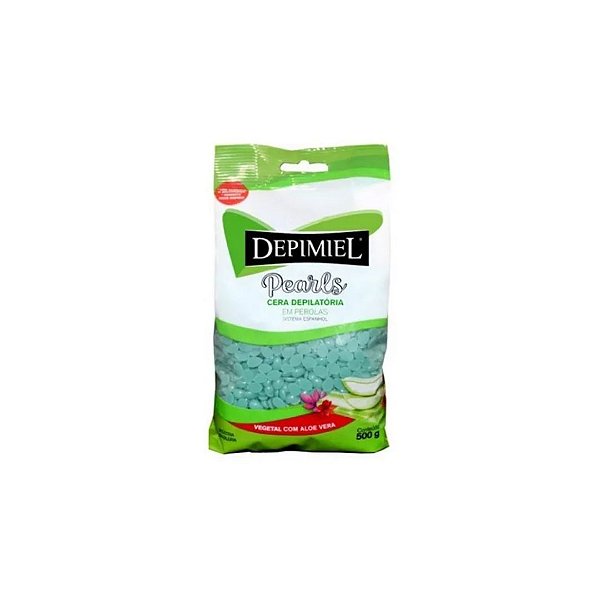 Cera Depilatória Depimiel Sistema Espanhol Pearls 500g Vegetal