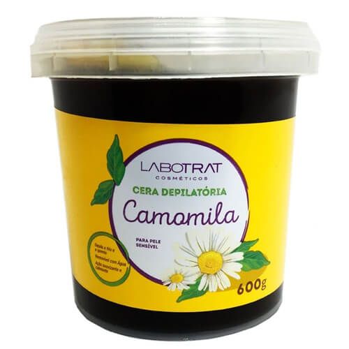 Cera Depilatória Labotrat 600g Camomila