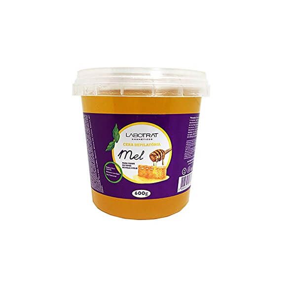 Cera Depilatória Labotrat 600g Mel