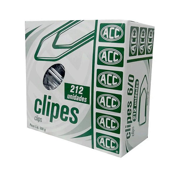 Clipes ACC 6/0 212 unidades