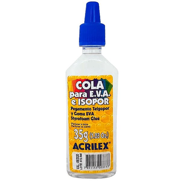 Cola para E.V.A. e Isopor Acrilex 35g