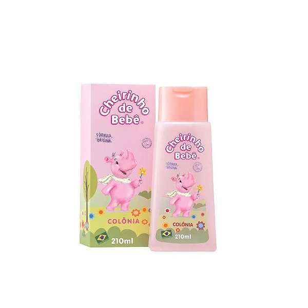 Colonia Cheirinho De Bebe Rosa 210 Ml Kanitz R1025