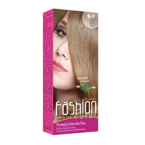 Coloração Yamá Fashion Color 9.0 Louro Muito Claro