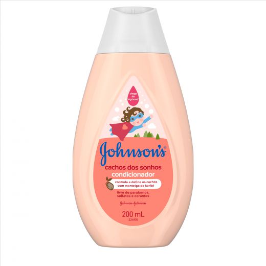 Condicionador Johnsons Baby Cachos dos Sonhos 200 Ml
